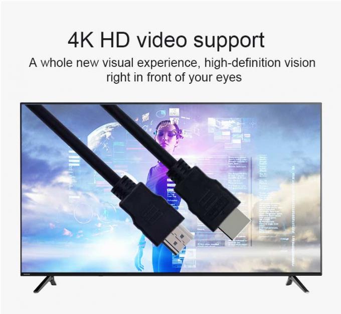 High Performance Etherne 4k HDMI Cable 1m 1.5m 3m Anti Interference 3