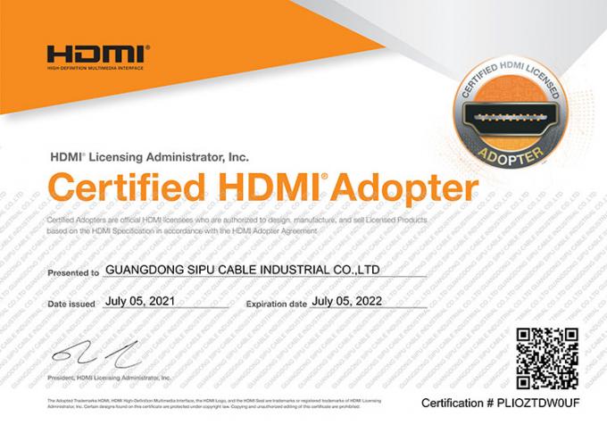 SIPU Wholesale OEM male to male 1.5m 3m 10m 50 meters hdmi cable 4k 0