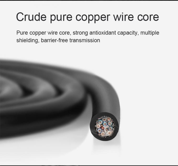 50m 4k HDMI AOC Cable Coaxial Type With PVC Jacketed MALE To MALE 4