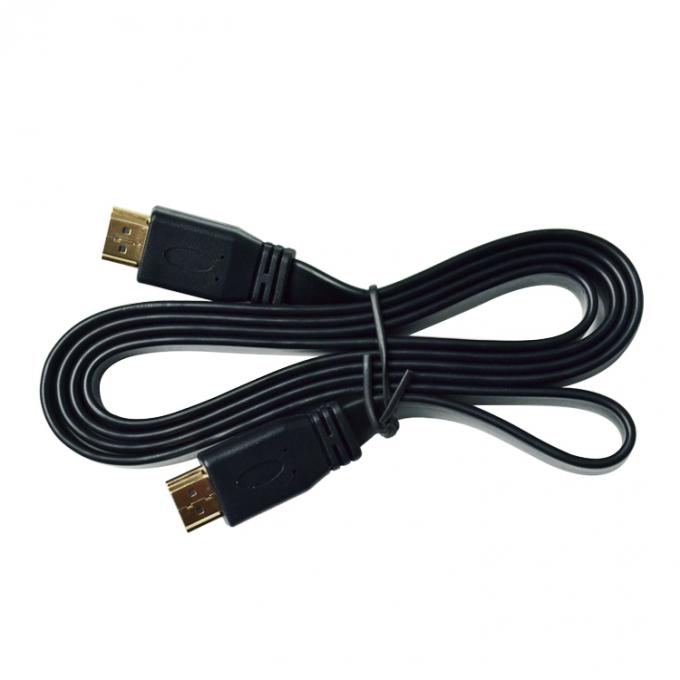 18Gbps 19pin 1.5m -10m HDMI Cable 24AWG 30AWG HDTV Flat HDMI Cable 0