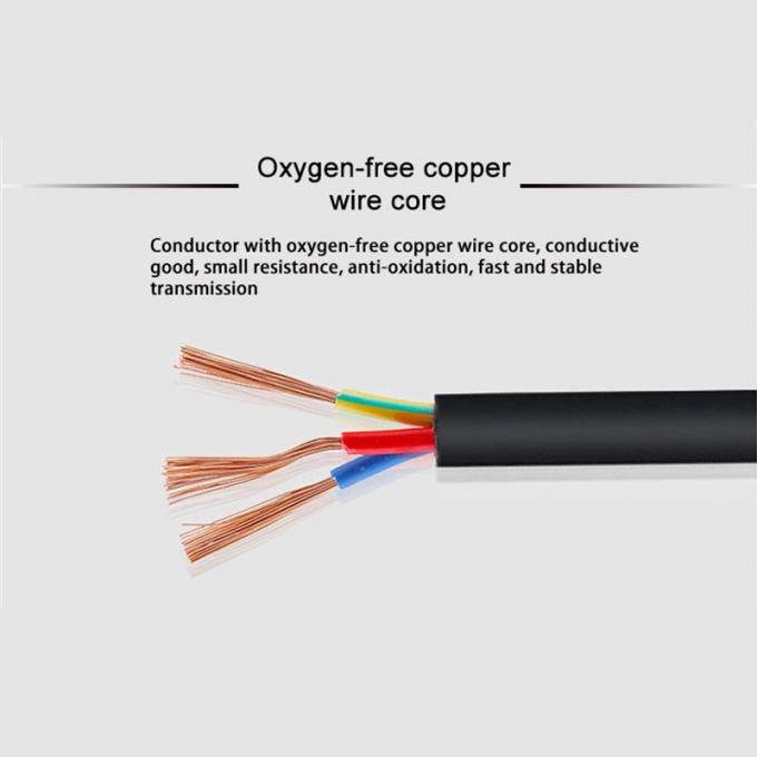 ISO9001 Brazil Electrical Power Cord 220v Computer Power Cable 1meter 2