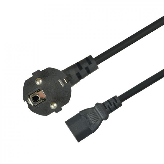 3 Wire 3Pin Plug To IEC C13 Female EU Power Cord 16a 250v For Hair Dryer 2