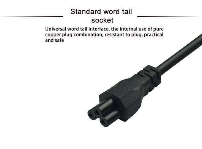 OEM ODM 1.5meters UK Power Cord Apply To Kettle Port And Laptop 4