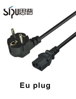 SGS 3 Prong AC Power Cord 220v UK Laptop Power Cord With Fuse 5