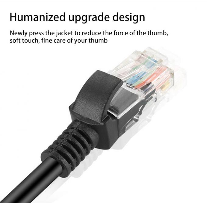 1.5m 3m 5m 10m CAT5 Patch Cord 6ft Cat5e Network Cable Gold Plated 7