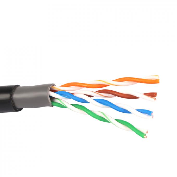 AWG UTP Cat5e CAT5 Lan Cable CCA 305M 1000ft With CE Cetification 0