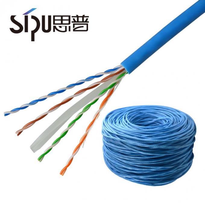 Durable 6.0MM Cca Rj45 Cat6 Cable Utp 4pr 23awg Cat 6 Network Cable 2