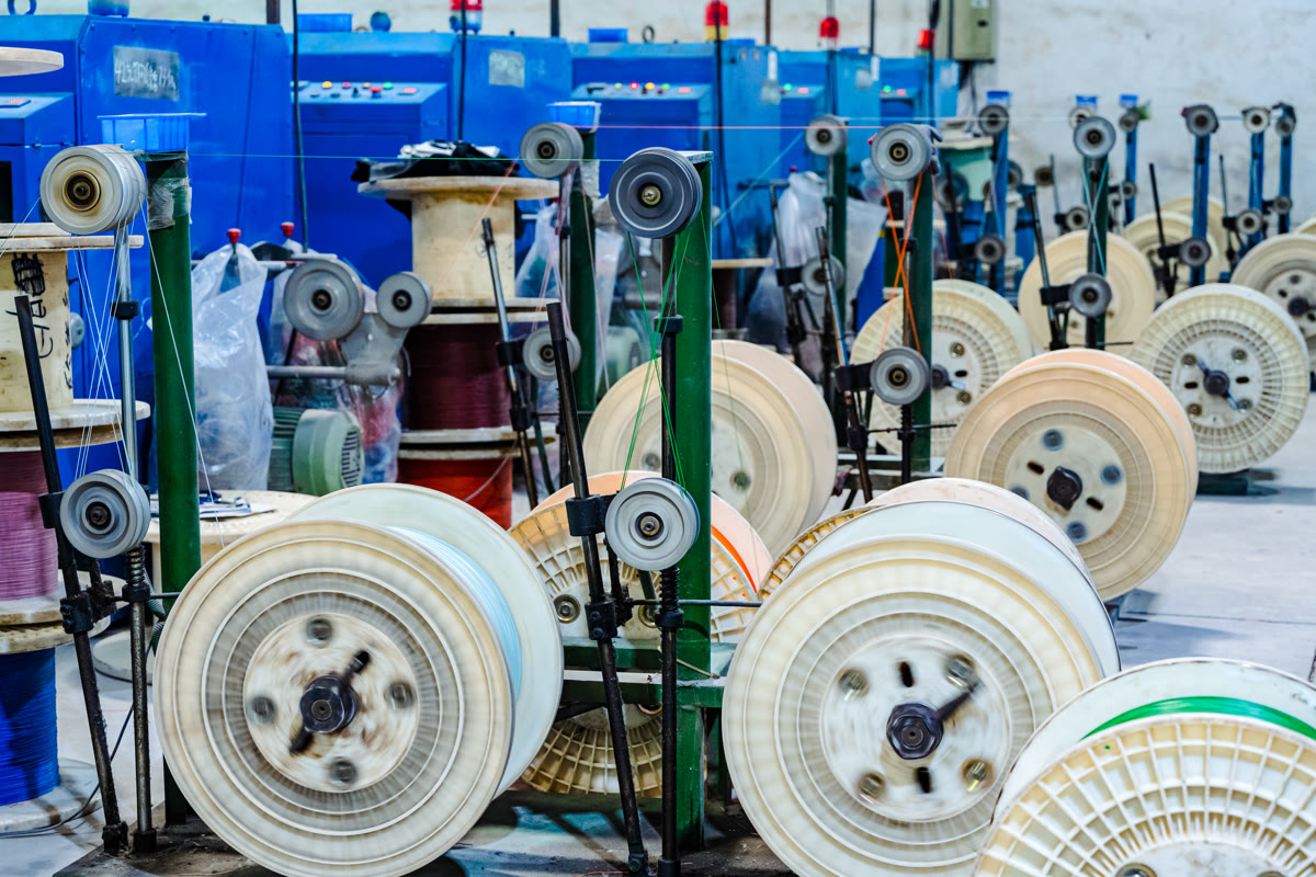SIPU cable production workshop