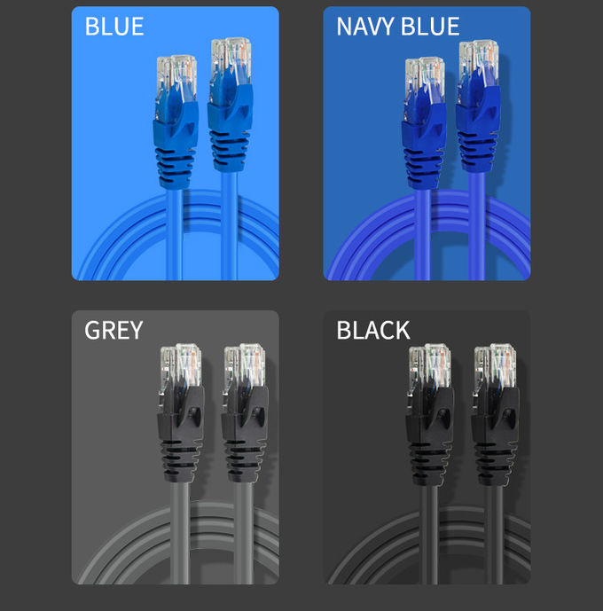 Experience High-Speed Network LAN Cable Connection With BC RJ45 1.5M Cat5e Patch Cord 10