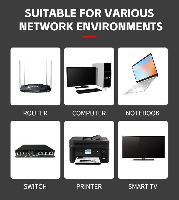 Experience High-Speed Network LAN Cable Connection With BC RJ45 1.5M Cat5e Patch Cord 7