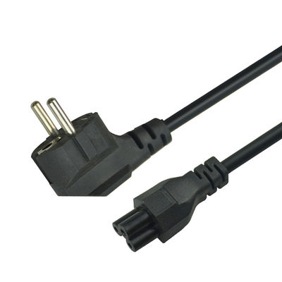 Good price Flexible 2pin Plug Ac EU Power Cord  1.8m With CCC CE Certification online