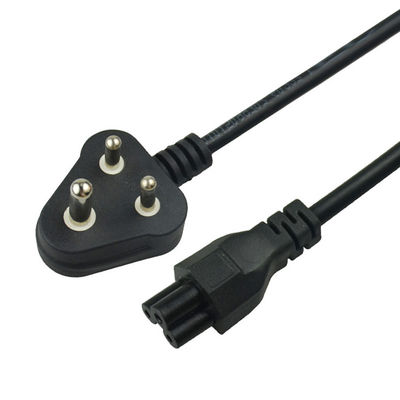 Good price 1.5mm C19  India 3 Prong Computer Power Cord South Africa Power Cable online