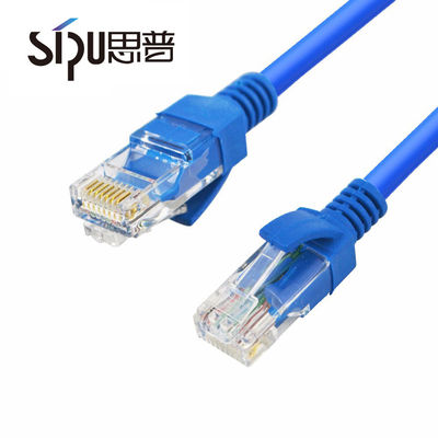 Good price CE CCC 1m 3m 5m Rj45 CAT6 Patch Cord Unshielded Twisted Pair Blue Color online