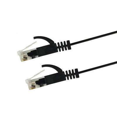 Good price Durable LSZH Jacketed Flat Cat6 Patch Cables Cat 6 Patch Cord 1 Mtr online