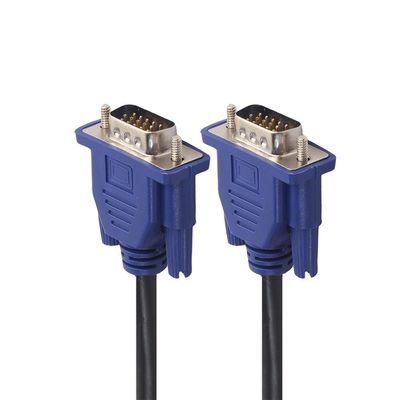 Good price PC Computer Monitor VGA To VGA Cable 1.5m With Steel Conductor And Gold Plated online