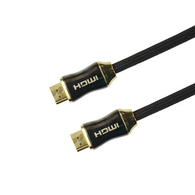 Nylon Weave Shielded 4k HDMI Cable 1.5m With Gold Connector Fast Transfer