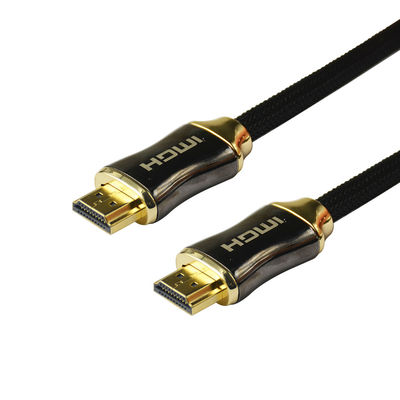 Nylon Weave Shielded 4k HDMI Cable 1.5m With Gold Connector Fast Transfer
