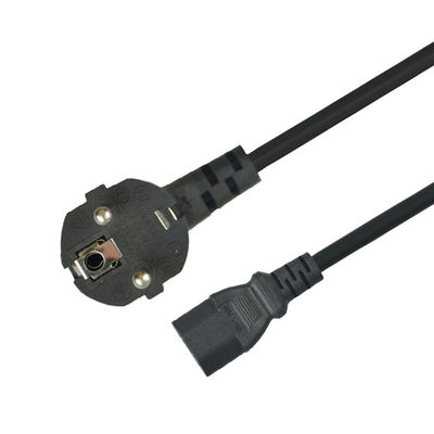3 Wire 3Pin Plug To IEC C13 Female EU Power Cord 16a 250v For Hair Dryer
