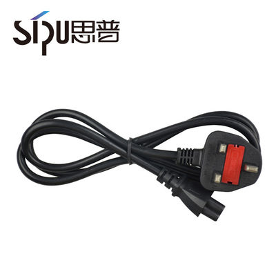 Copper Conductor  3pins Monitor Power Cable Uk C13 Power Cord