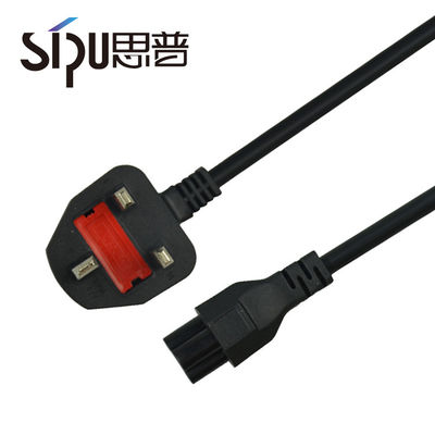 Copper Conductor  3pins Monitor Power Cable Uk C13 Power Cord