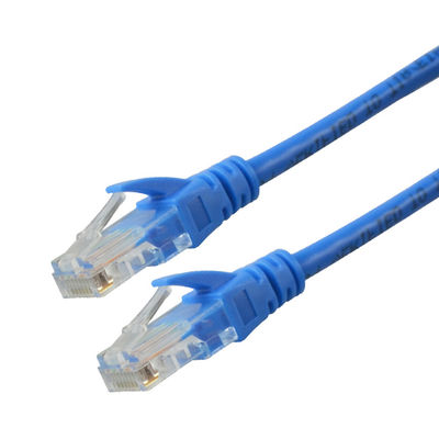 Length 1.8m 2m 10m Rj45 CAT5 Patch Cord 6.0mm OD For Cabling System