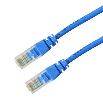 Computer RJ45 Connector 6.0mm Cat6e Patch Cable PVC Jacketed Network Patch Cord