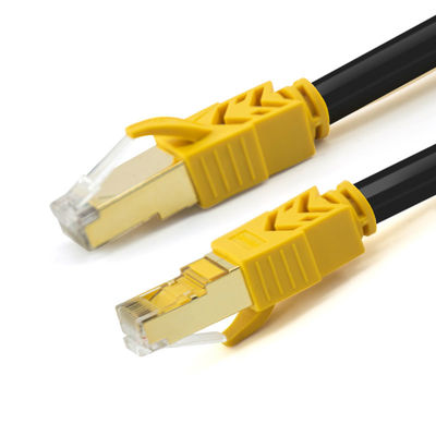 RJ45 1M To 10M FTP Cat 8 Ethernet Cord Ethernet Patch Cord LSZH PVC Jacketed