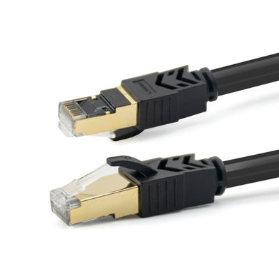 OD 8.0mm Category 8 Ethernet Cable 1m  1.5m 2m 3mtrs For Multimedia