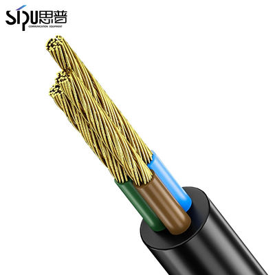 1.5M India Power Electric Plug With Power Cord South Africa 3 Pin Power Cable For Computer And Laptop